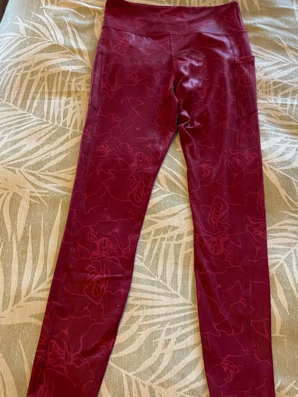 Rosa Maze Pocket Light N Tight 28” Leggings, size 8-10